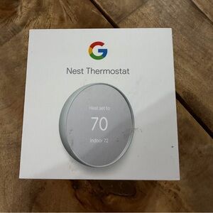Google Nest Thermostat. Like new. Missing screws and wall plate. Cheap price!!